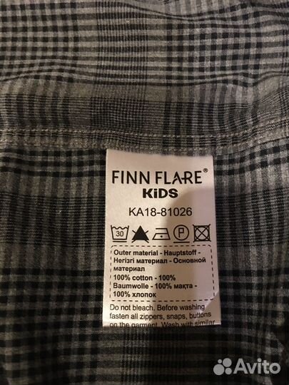 Рубашка для мальчика Finn Flare, 140