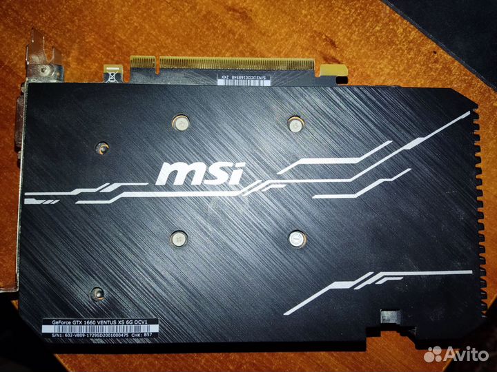 Видеокарта GTX 1660