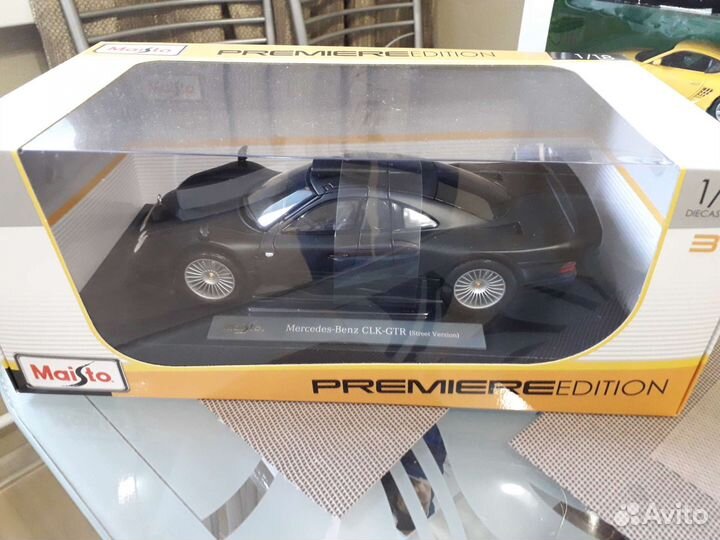 Mercedes-Benz CLK-GTR 1999г. 1:18 - Maisto