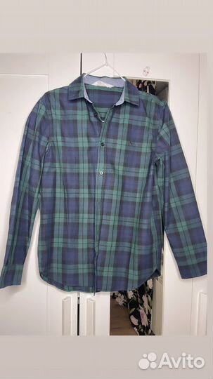 Рубашка в клетку h&m для мальчика