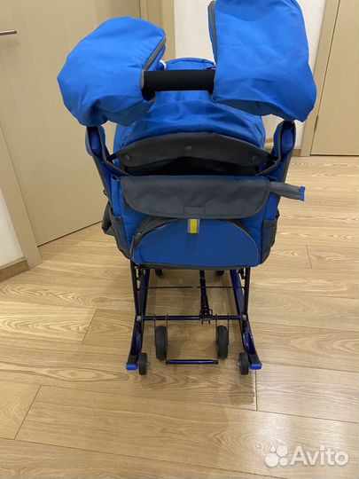 Санки коляска ника 7 2 нд