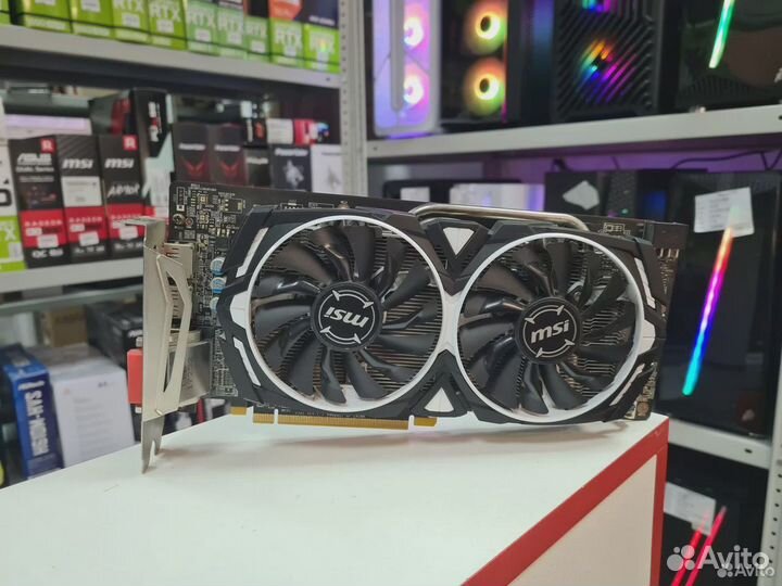 Видеокарта MSI RX 580 Armor OC 4 GB