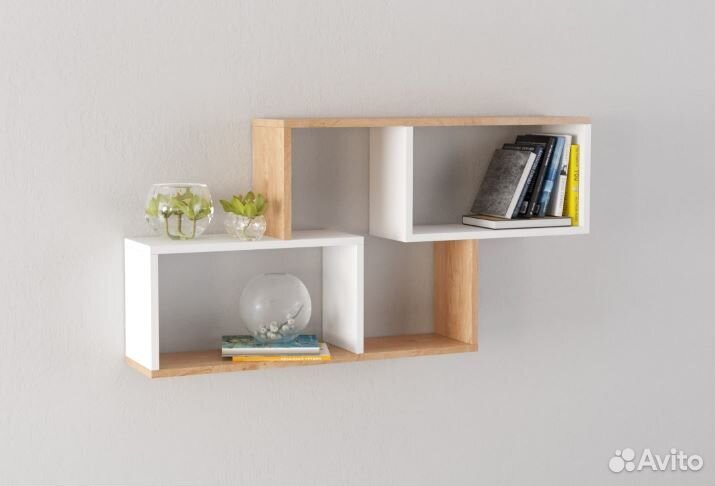 Полка навесная Гикори рокфорд