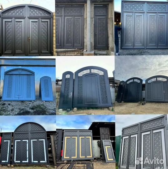 Ворота в Дербенте в совершенно новом дизайне на заказ