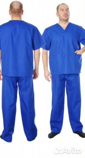 Медицинский костюм мужской размер 112-116