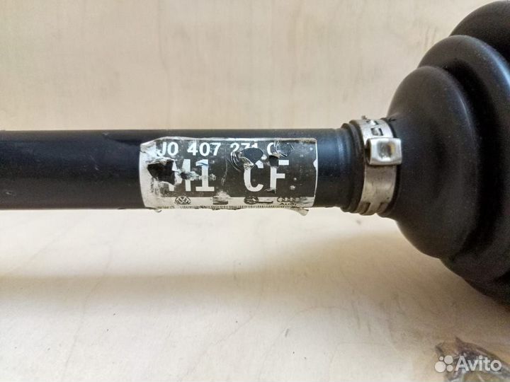 Привод передний левый Volkswagen Touran (1T)