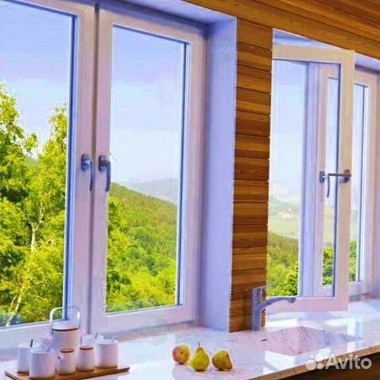 Пластиковое окно с установкой