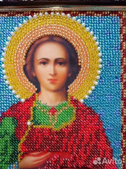 Иконы, вышитые бисером