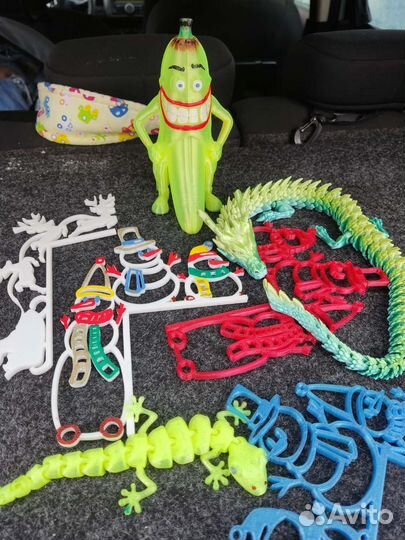 Игрушки 3d печатные сувениры