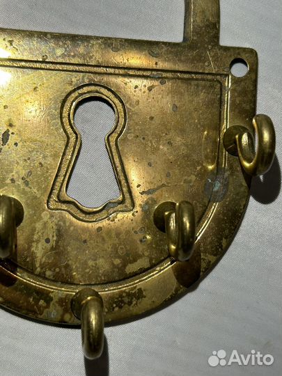 Ключница замок латунь