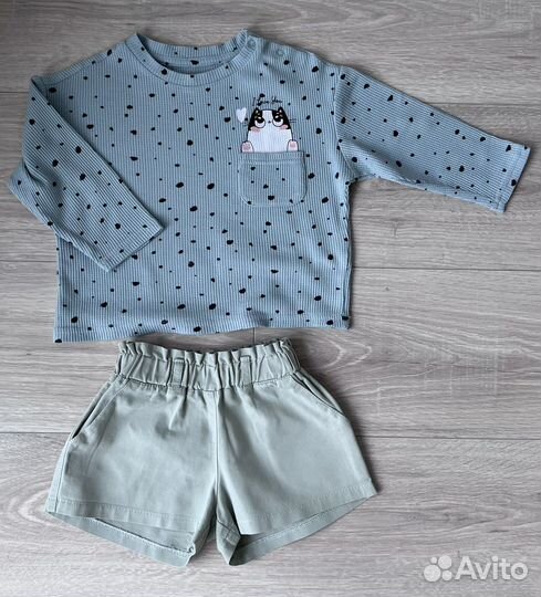 Шортики для девочки Mini Feechka92