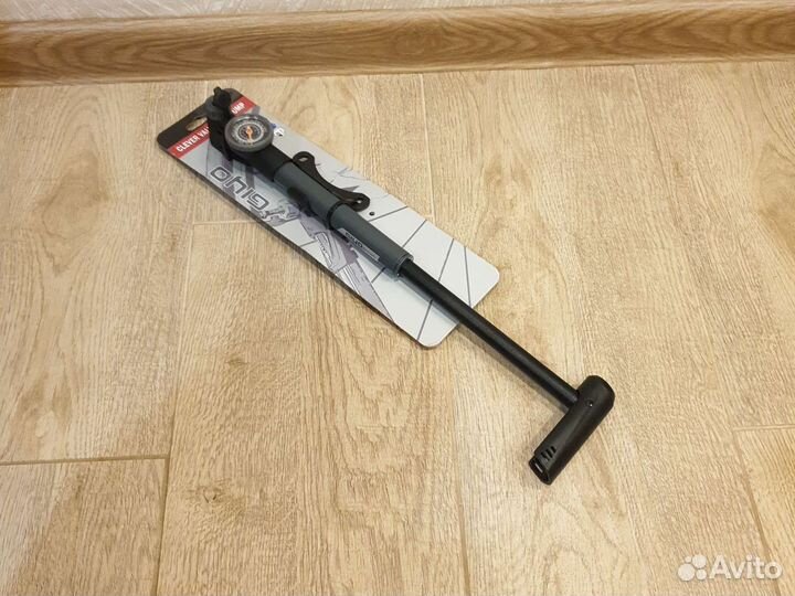 Велонасос giyo GP-991, до 8 атм. с манометром