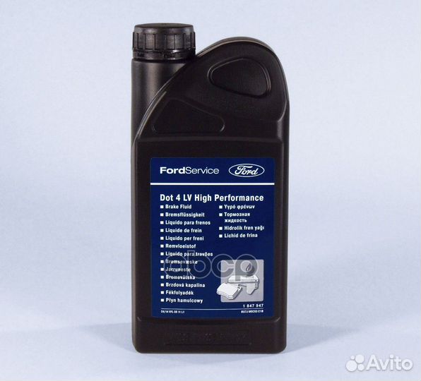 Жидкость тормозная 1л - DOT-4 LV High Perfomanc