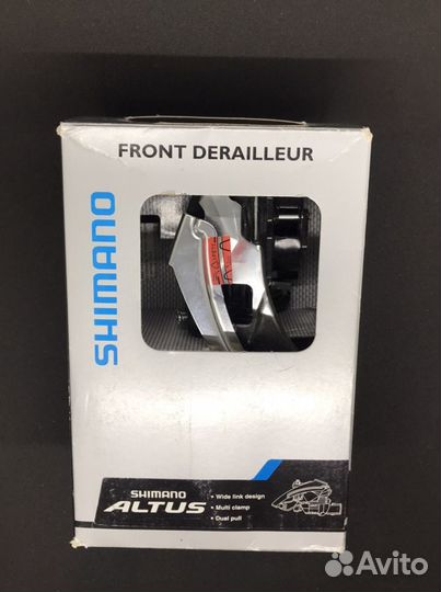 Передний переключатель Shimano Altus M-310, новый