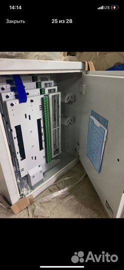 Кросс оптический шкафной 160абон. портов