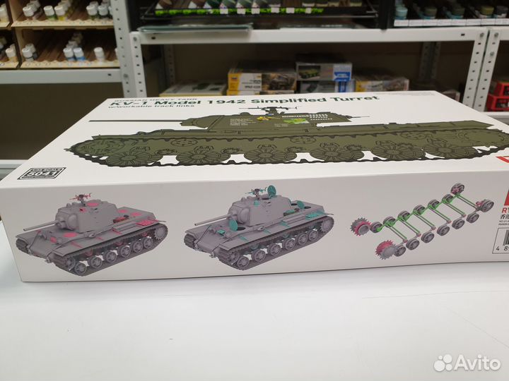 Сборная модель танка 1 35