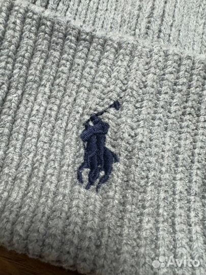 Polo Ralph Lauren шапка шерсть оригинал