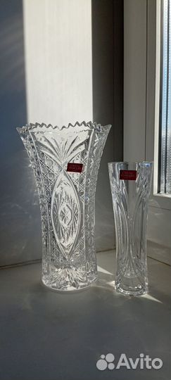 Вазы, конфетницы. Хрусталь