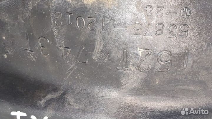 Защита арок (подкрылок) Toyota RAV 4, 2007