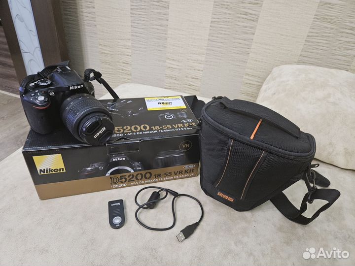 Зеркальный фотоаппарат nikon d5200