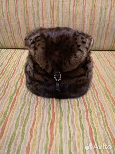 Шапка норковая женская новая