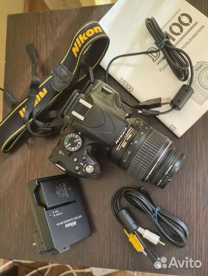 Зеркальный фотоаппарат nikon d5100