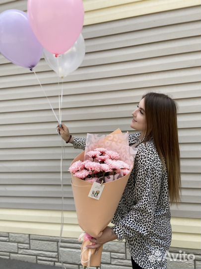 Букет из хризантемы Доставка цветов и букетов