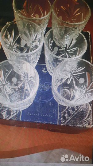 Хрустальные рюмки СССР