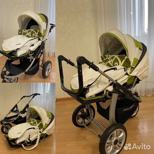 Немецкая Коляска 2 в 1 Gesslein