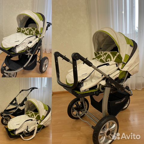Немецкая Коляска 2 в 1 Gesslein