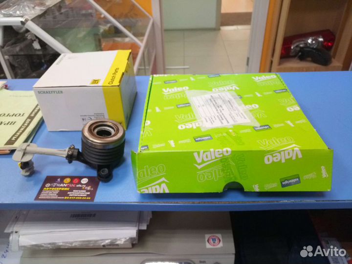 Сцепление Valeo Renault 1.6 16V K4M