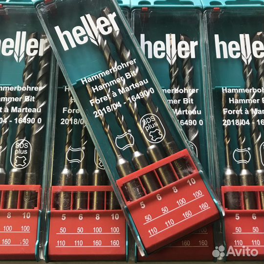Наборы буров и сверл Heller (Германия)