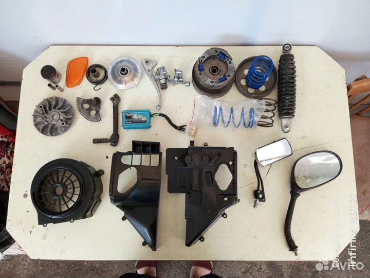 Запчасти для мопеда