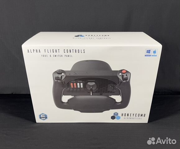 Honeycomb Alpha Flight Controls, новый штурвал