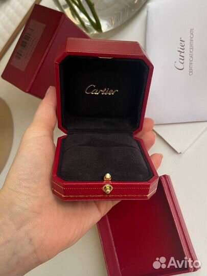 Коробка для кольца Cartier с документами