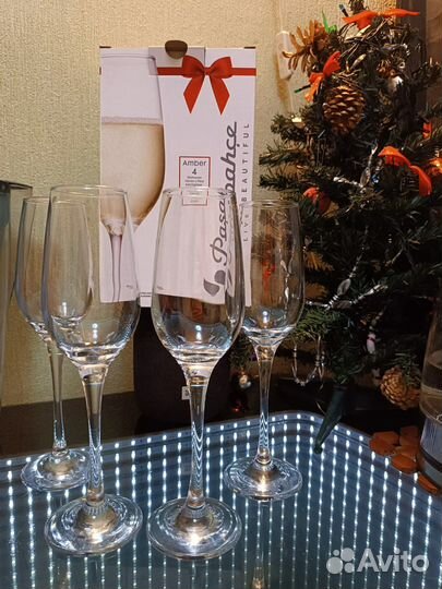 Фужеры новые, в коробке