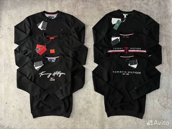 Свитшот Tommy Hilfiger трехнитка