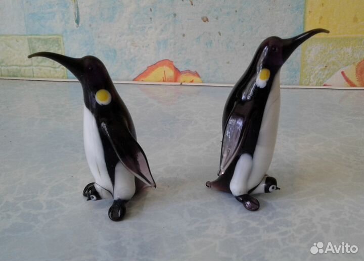 Свинья фигурка стеклянная сувенир поросенок