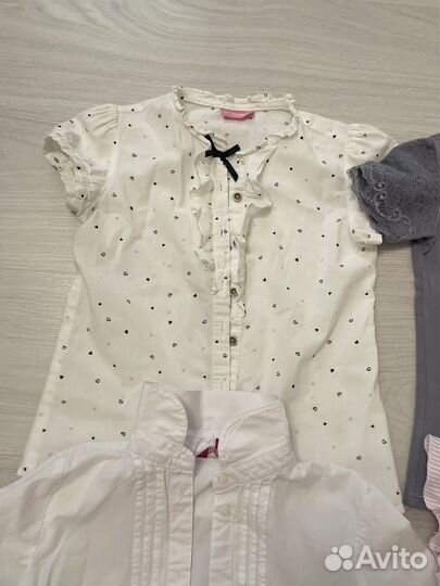 Пакетом блузки школьные на девочку 1 класс