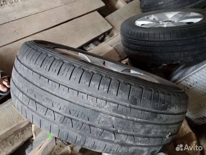 Колеса r17,стояли на Шевроле каптива