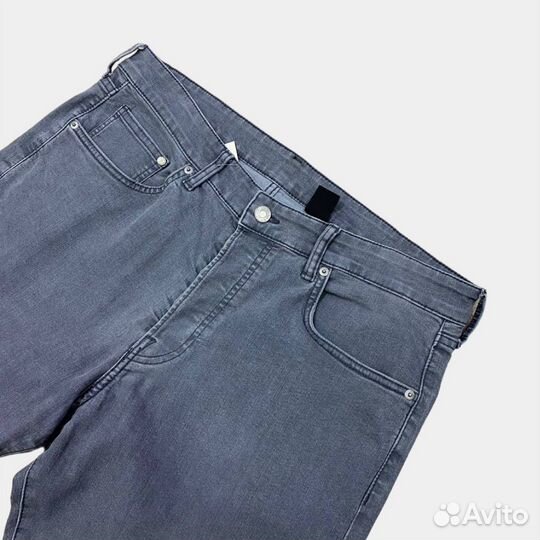 Мужские джинсы серые skinny&denim