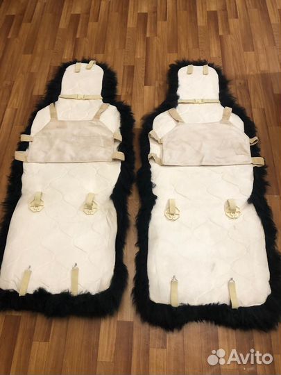 Чехол натуральный мех для сиденья