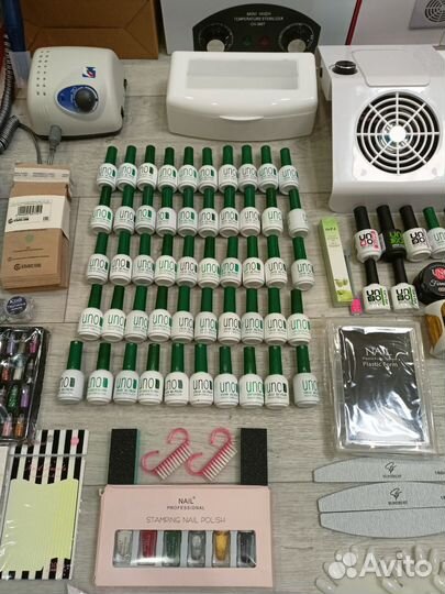 Набор для маникюра с аппаратом strong и сухожар