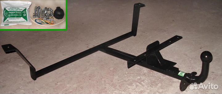 Фаркоп Газ Волга 3110 объемный бампер, 31105, 3102