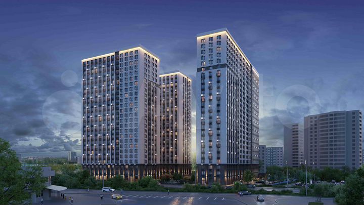 Квартира-студия, 23,7 м², 19/25 эт.