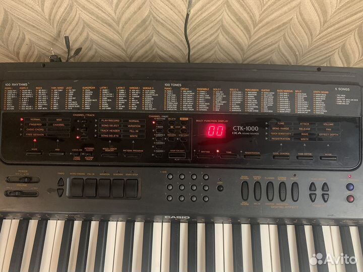 Синтезатор casio ctk-1000