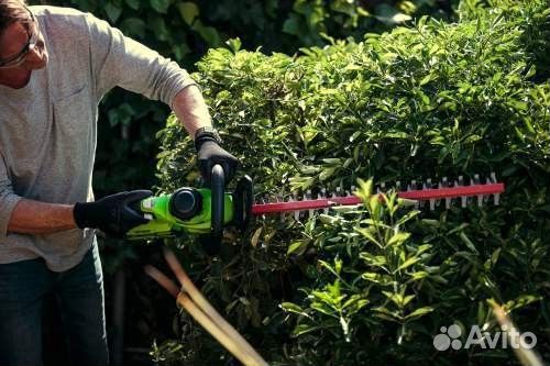 Кусторез Greenworks G40HT61