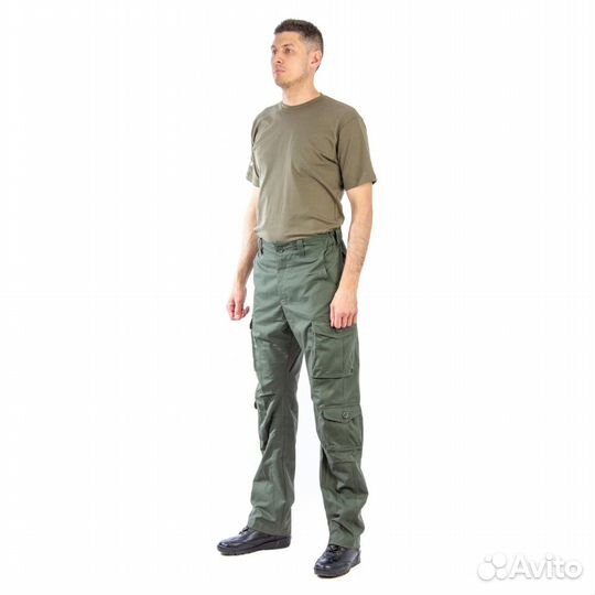 21342Брюки Novatex Патриот хлопок олива