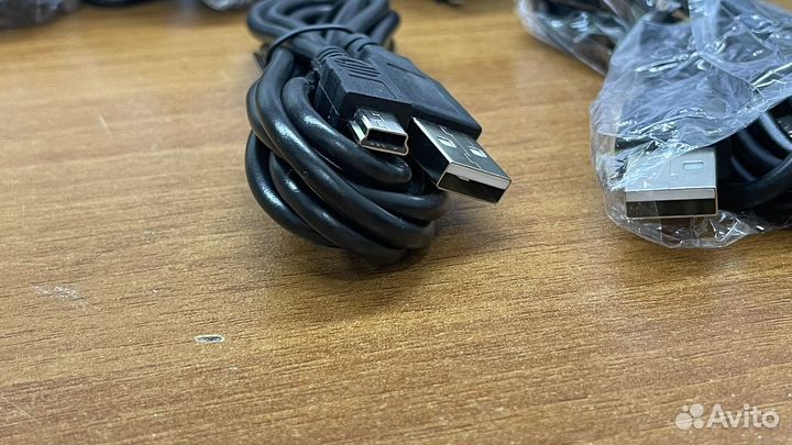 Оптом от 30шт. Кабель USB - mini USB новые