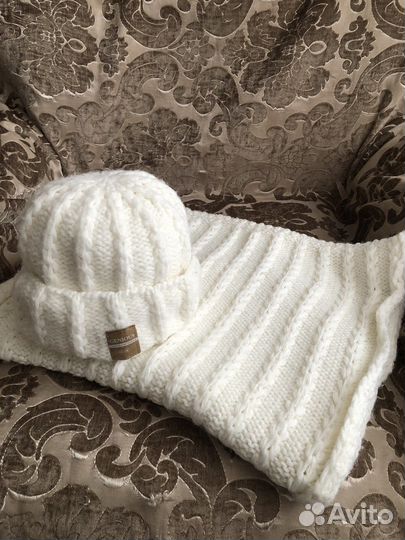 Женский шарф и снуд